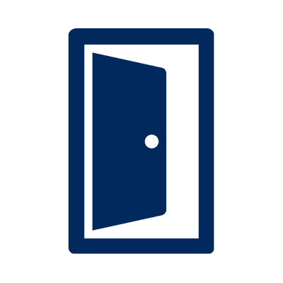 puerta de acceso